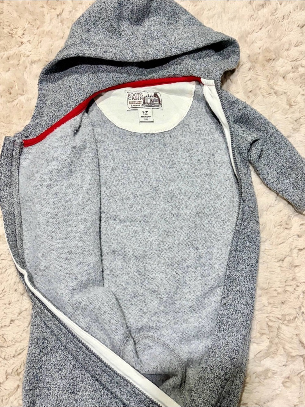 3-6m Roots Beaver Romper - Picture 3 of 4